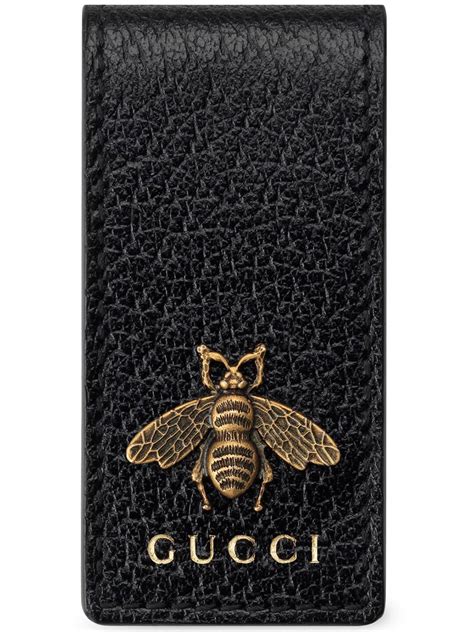 gucci bee money clip|gucci wallet with money clip.